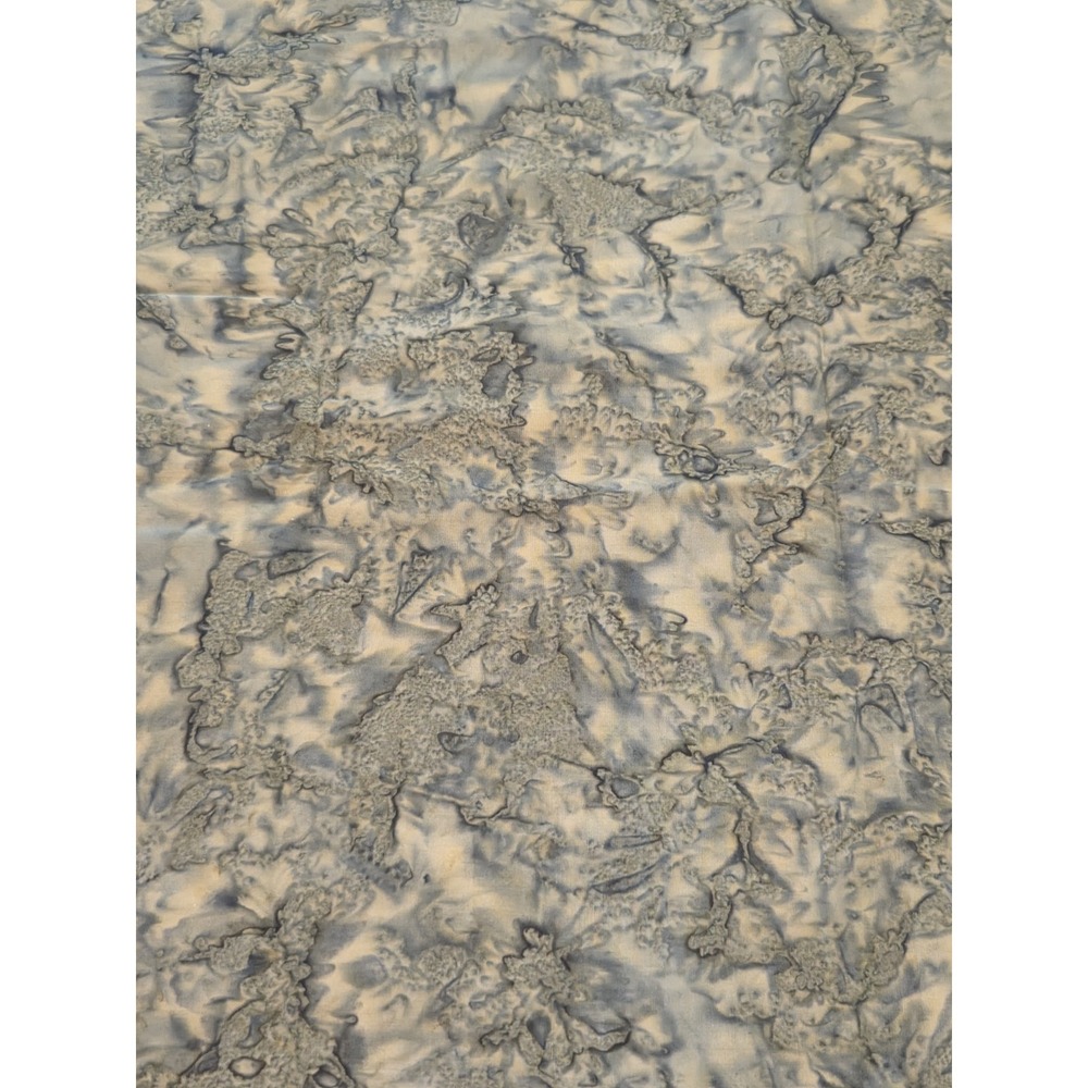 100% Cotton Hand Dyed Batik Quilting Material Green Watercolor 5 Yards